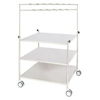 【軒先渡し】松吉医科器械 マツヨシ点滴処置台 MY-TC0010L 作業台(混注用) MY-TC0010L(L) 1台（直送品）