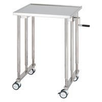 【軒先渡し】松吉医科器械 マツヨシ消毒盤台 MY-WC0053 ハンドル手動昇降式 1台（直送品）