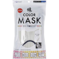 ROKI 纏カラー不織布マスク ふつうサイズ シーラスベージュ×ネイビー 7枚入 4571569481488 1袋(7枚入)（直送品）