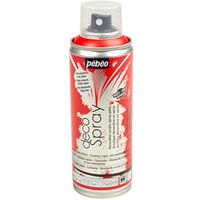 ペベオ・ジャポン Pebeo デコスプレー200ml マット色 クリスマスレッド 093812 1本 538-2788（直送品）