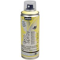 ペベオ・ジャポン Pebeo デコスプレー200ml マット色 パステルイエロー 093804 1本 538-1281（直送品）
