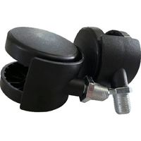 Writebest ライトベストホワイトボード交換用 自在キャスター2個セット 19-002 1セット(2個) 607-2897（直送品）