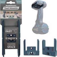 ステルスマウント ツールマウントマキタLXT用ステルスマウント(4個入り)ブルー TM-MK18-BLU-4 1個(4個)（直送品）
