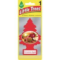 カーフレッシュ社 リトルツリーズ LT エアーフレッシュナー 1P ー Cinnamon Apple(シナモンアップル) LT036 1枚（直送品）