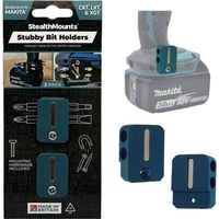 ステルスマウント Stubbyビットホルダーマキタ用(2個入り)ブルー BH-MK-S-BLU-2 1個(2個)（直送品）