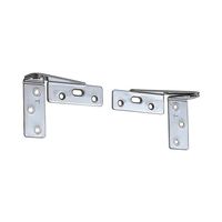 エスコ 72 x45.6mm ヒンジ(ステンレス製/左右一組) EA951CY-11A 1セット(9組)（直送品）