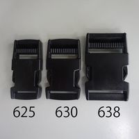 エスコ 30mm バックル(サイドリリース/プラスチック製/5組) EA628RA-630 1セット(7パック)（直送品）