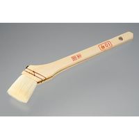 エスコ 30mm 合成樹脂塗料用薄口刷毛(山羊毛/筋違) EA109LE-1A 1セット(13本)（直送品）