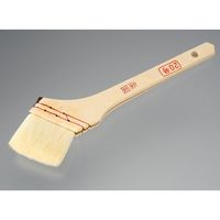 エスコ 55mm 合成樹脂塗料用薄口刷毛(山羊毛/筋違) EA109LE-3A 1セット(10本)（直送品）