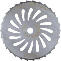 ツムラ 刈払機用刈刃 笹刈刃 16窓付 ミガキ 280×1.25×30P 1427 1枚 537-2645（直送品）