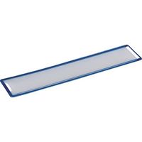 トラスコ中山 TRUSCO マグネット式見出しプレート 30X150 青 10枚入 MGP-30X150-B 1パック(10枚)（直送品）