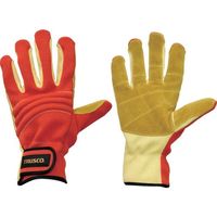 トラスコ中山 TRUSCO 耐切創手袋 防災レスキュー仕様M オレンジ TRF120A-M-OR 1双 631-9214（直送品）