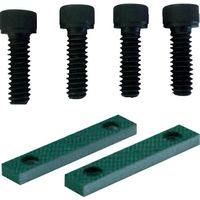 トラスコ中山 TRUSCO 回転台付ボール盤バイスTBVRー65用 口金・固定ねじセット TBVR65KB 1セット(1組)（直送品）