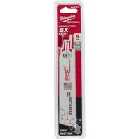 milwaukee TORCH金工用レシプロソーブレード 10TPI 152mm(5本パック) 48-00-5712 1個（直送品）