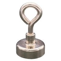 東京パーツセンター ラクテム 強力マグネット アイフック型 φ20 ゴム付 MHMI20 1個 603-7792（直送品）