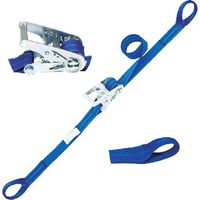 シライ ベルトラッシング(ラチェットバックル式) ベルタイト(R) JIS認証品 エコマーク認証品 両端アイ形 REE355 1台（直送品）