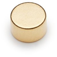 マグエバー MAGEVER ネオジム磁石 丸型 φ8×1.5 金メッキ (10個入) 1008000015295 1袋(10個)（直送品）