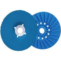 NRS セラミックディスク ブルーセラックオフセットタイプ15孔用 セパレート 100×15 #80 BCR100-80 1セット(10枚)（直送品）