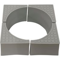 エービーシー商会 ABC 桝周り専用副資材 インサルマスキューブ150 ライトグレー MC150LG 1セット 683-3917（直送品）