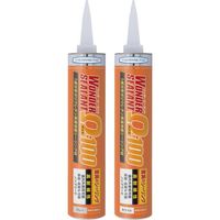 ヘルメチック ウレタン樹脂系高耐候性シーリング剤 オメガ100グレー 320ml OMEGA100GY320 1個 683-5622（直送品）