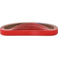 ニューレジストン NRS 研磨ベルト セラックベルト 赤 20×520 #80 CBAK20520-80 1セット(10本)（直送品）