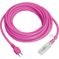 フジマック fmc 光るタップコード ピンク 10m HE-1510-P 1本 407-1164（直送品）