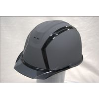 住べテクノプラスチック スミハット MXC型 帽体(マットグレー)・バイザー(グレースモーク) MXC-B-70-G 1個 686-9522（直送品）