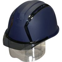 スミハット MXCS型 帽体(マットネイビー)・バイザー(グレースモーク)・シールド付き MXCS-B-72-G 1個（直送品）