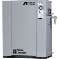 アネスト岩田 レシプロコンプレッサー(給油式) パッケージコンプレッサ D付 2.2KW 50Hz CLP22EF-14DM5 1台（直送品）