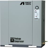 アネスト岩田 レシプロコンプレッサー(給油式) パッケージコンプレッサ 2.2KW 50Hz CLP22EF-14M5 1台（直送品）