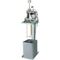 アネスト岩田 中形ダイヤフラムペイントポンプ 18L角缶用昇降スタンド式 DPS-90LEN 1台 547-8435（直送品）