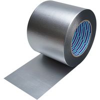 ダイヤテックス パイオラン アルミテープ 100mm×50m K-10-AL100X50 1セット(18巻) 454-8523（直送品）