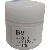 トーメイダイヤ TOMEI ダイヤモンドパウダー IRM 0ー3 100カラット入り IRM-10008 1本 552-5089（直送品）