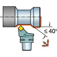 SANDVIK コロマントキャプト セラミックチップ用カッティングヘッド(410) C5-CSSNR-35050-15-4 1個（直送品）
