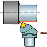 SANDVIK コロマントキャプト セラミックチップ用カッティングヘッド(410) C6-CSRNL-35065-12-4 1個（直送品）