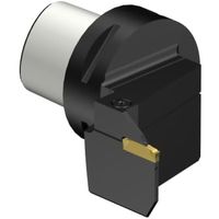 サンドビック SANDVIK コロカット2 突切り・溝入れ加工用カッティングユニット(410) C2R-CC6-LG20CB 1個（直送品）