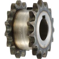 三興製作所 MS80SD シングル2本掛軸穴加工付スプロケット MS80SWー19ーD60 1P（直送品）