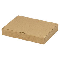 ヤマニパッケージ 箱 EE-343 カル段組立式4cm 2201000236866 1セット(100個入)（直送品）