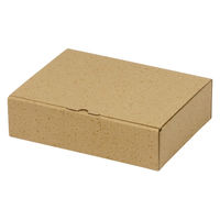 ヤマニパッケージ 箱 EE-351 カル段組立式6cm 2201000237047 1セット(100個入)（直送品）