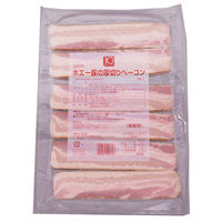 日東ベスト [冷凍] JGホエー豚の厚切りベーコン 600g×10個 4902385900707 1セット(600g×10個)（直送品）