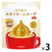 徳用たまねぎみそクリームスープ 1セット（1袋(6食入)×3） マルコメ