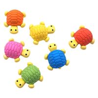 三洋堂 カラフルカメさん消しゴム 4743 1袋（60個）