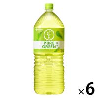 伊藤園 お～いお茶 緑茶 PURE GREEN 2L 1箱（6本入）