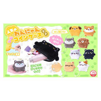 三洋堂 人気のわんにゃんコインケース 4391 1袋（8個）