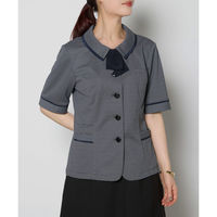ボンマックス オーバーブラウス ブルーグレイ 9号 AJ0860 AJ0860-2-9G 1着（直送品）
