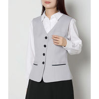 ボンマックス ベスト ライトグレイ 19号 AV1843 AV1843-2-19G 1着（直送品）