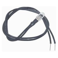 パイロ電子 リード線付き透明麦球 12V 12Vムギキュウ 1個（直送品）