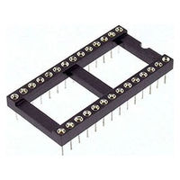 Linkman 丸ピンICソケット 28ピン 212128WE 1個（直送品）