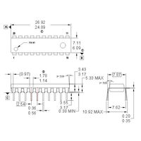 フェアチャイルド IC TRANSCVR TRI-ST 8BIT 20DIP 74AC245PC-N 1個（直送品）