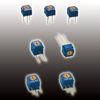 ニデックコンポーネンツ トリマポテンショメータ 1回転型サーメットトリマ 1kΩ 上面調整 CT-6EW 1K ohm(102) 1個（直送品）